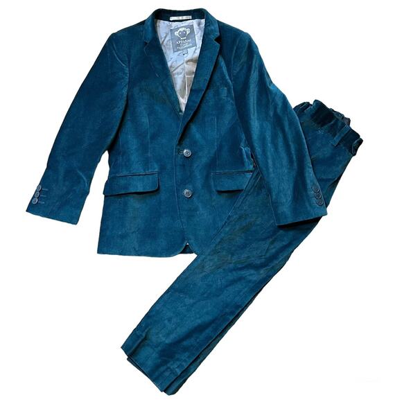 Appaman Seaport Blue Velour Mod Suit - Picture 12 of 12